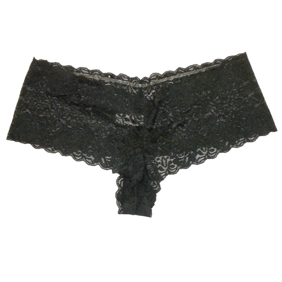 Morgan Taylor Panties 3X Black Lace Intimates Hipster Underwear Boyshort NWOT - Picture 2 of 5
